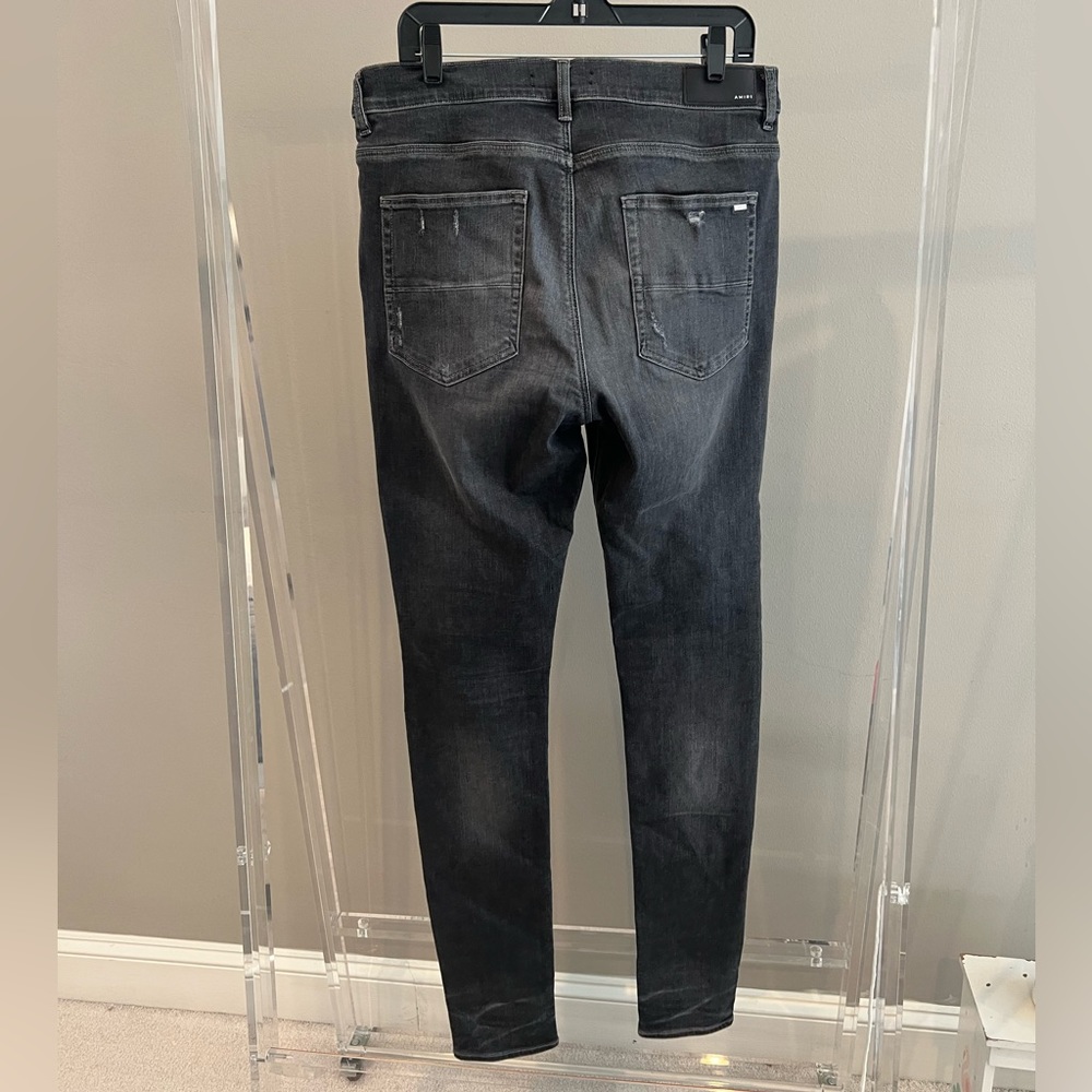 AMIRI Button Fly Ripped Jeans - Picture 4 of 4